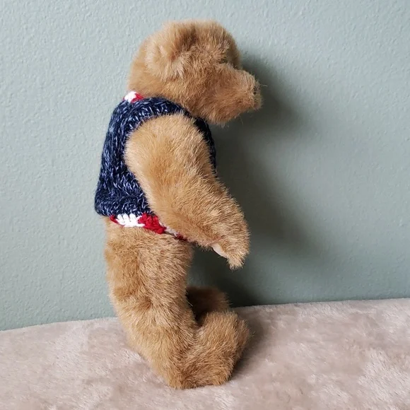Digby, 11" Ty Attic Treasure Teddy Bear🧸 USA Sweater, NWT PVC Pellets - Picture 10 of 11